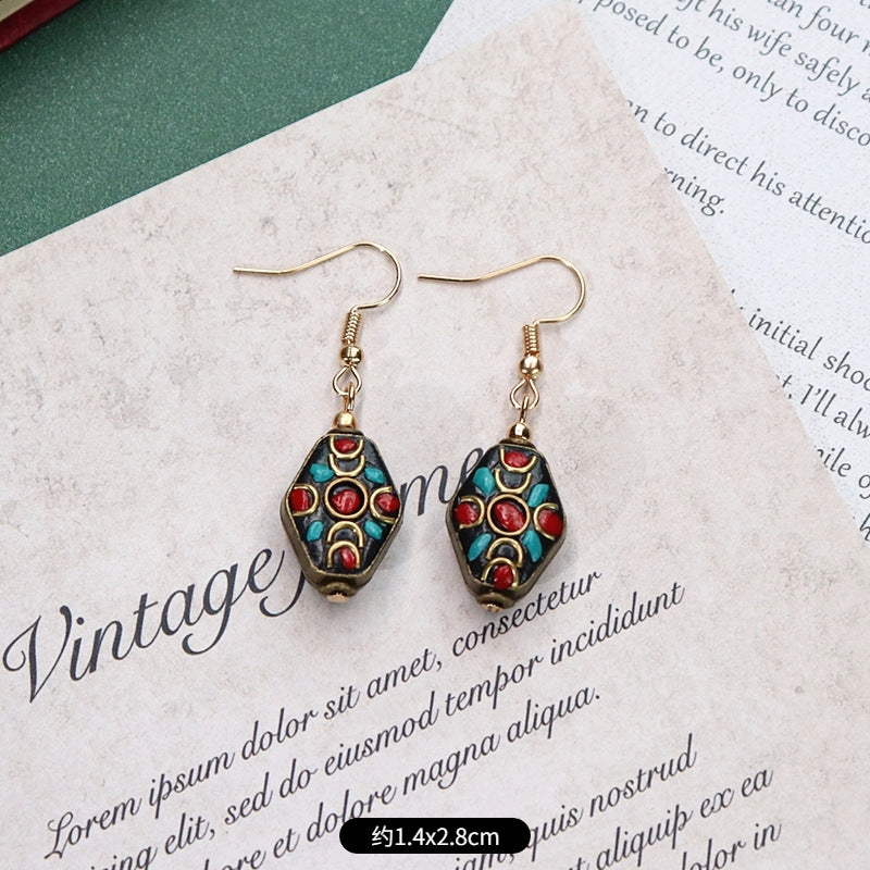 Wholesale Exotic Vintage Alloy Earrings